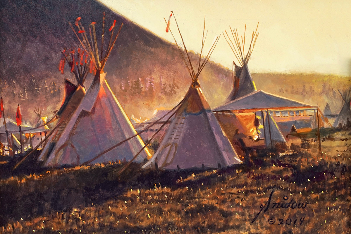 By Dawns Early Light by Gordon Snidow
