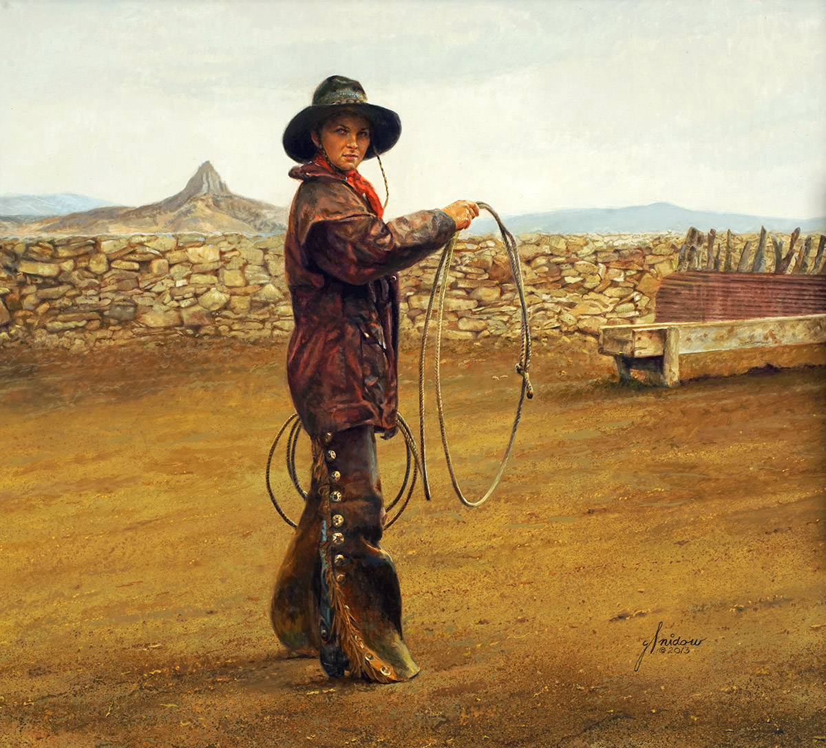 She is the Catch Hand by Gordon Snidow